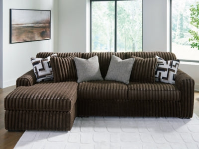 Midnight-Madness Sectional Sofa with Chaise - Furniture World