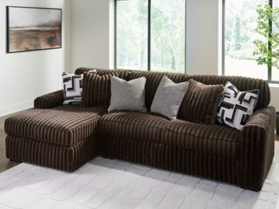 Midnight-Madness Sectional Sofa with Chaise - Furniture World