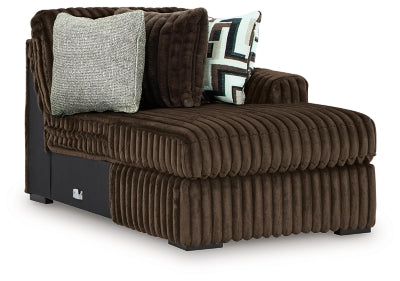 Midnight-Madness Sectional with Chaise - Furniture World