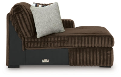 Midnight-Madness Sectional with Chaise - Furniture World