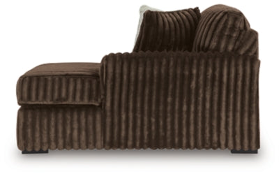 Midnight-Madness Sectional with Chaise - Furniture World