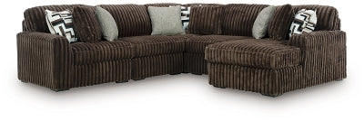 Midnight-Madness Sectional with Chaise - Furniture World