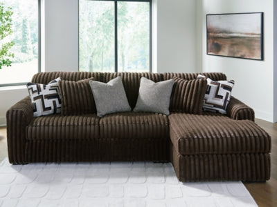 Midnight-Madness Sectional Sofa with Chaise - Furniture World