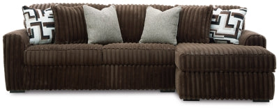 Midnight-Madness Sectional Sofa with Chaise - Furniture World