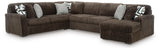 Midnight-Madness Sectional with Chaise