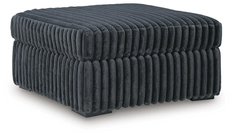 Midnight-Madness Oversized Accent Ottoman - Furniture World