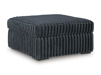 Midnight-Madness Oversized Accent Ottoman - Furniture World