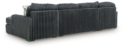 Midnight-Madness Sectional with Chaise - Furniture World