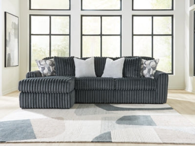 Midnight-Madness Sectional Sofa with Chaise - Furniture World