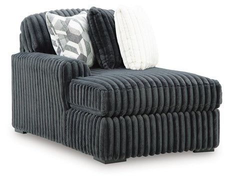 Midnight-Madness Sectional with Chaise - Furniture World