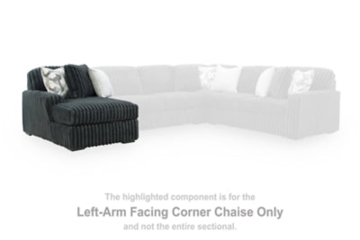 Midnight-Madness Sectional with Chaise - Furniture World