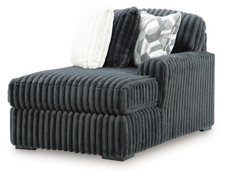 Midnight-Madness Sectional with Chaise - Furniture World