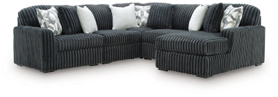 Midnight-Madness Sectional with Chaise - Furniture World