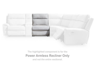 Social Pointe Reclining Sectional with Storage Consoles - Furniture World
