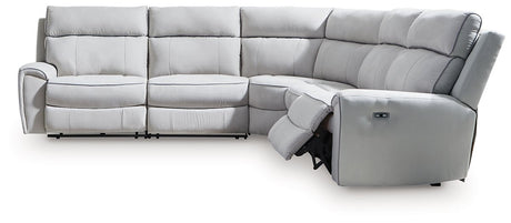 Social Pointe Power Reclining Sectional - Furniture World