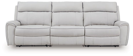 Social Pointe Power Reclining Sectional - Furniture World