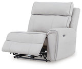 Social Pointe Reclining Sectional with Storage Consoles