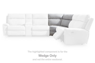 Social Pointe Reclining Sectional with Storage Consoles - Furniture World