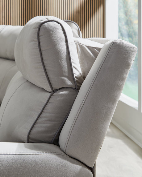 Social Pointe Power Reclining Sectional - Furniture World