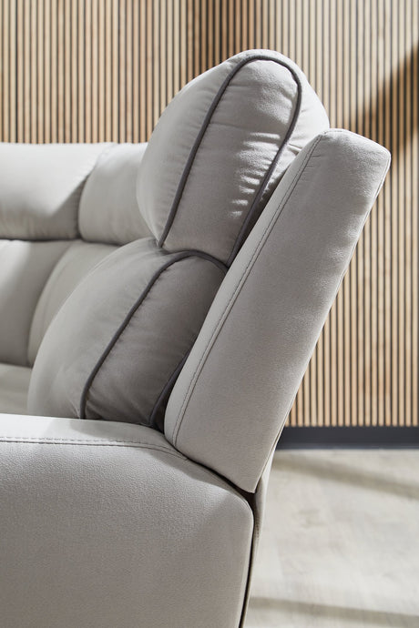 Social Pointe Power Reclining Sectional - Furniture World