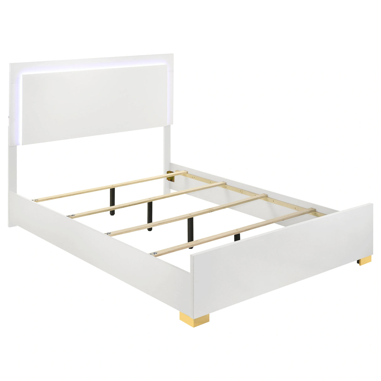 Marceline Panel Bed with LED Lighting