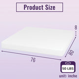 Nasturtium 8" E.King Bamboo Charcoal Infused Memory Foam