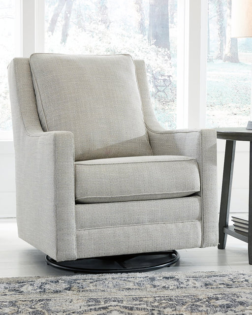 Kambria Swivel Glider Accent Chair - Furniture World