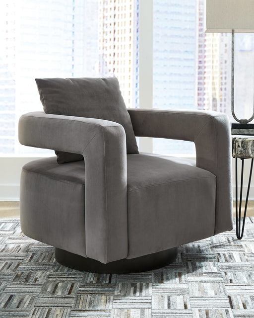 Alcoma Swivel Accent Chair - Furniture World