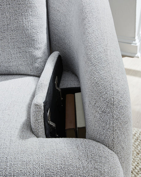 Alainmont Next-Gen Nuvella Swivel Power Recliner - Furniture World