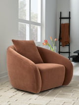 Yahya Swivel Accent Chair - Furniture World