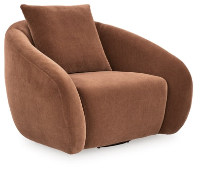 Yahya Swivel Accent Chair - Furniture World