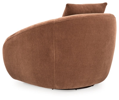 Yahya Swivel Accent Chair - Furniture World