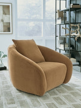 Yahya Swivel Accent Chair - Furniture World