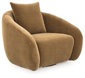 Yahya Swivel Accent Chair - Furniture World