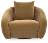 Yahya Swivel Accent Chair - Furniture World