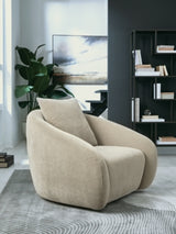 Yahya Swivel Accent Chair - Furniture World
