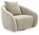 Yahya Swivel Accent Chair - Furniture World