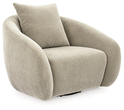 Yahya Swivel Accent Chair - Furniture World