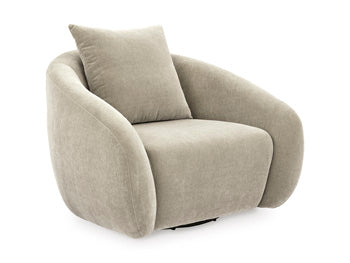 Yahya Swivel Accent Chair - Furniture World