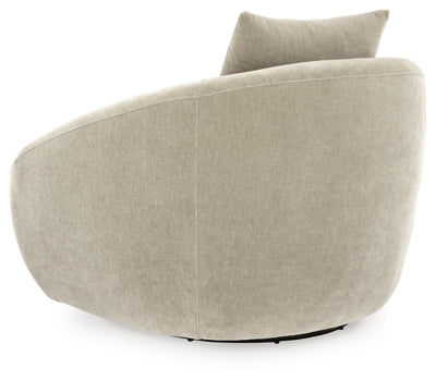 Yahya Swivel Accent Chair - Furniture World