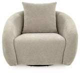 Yahya Swivel Accent Chair - Furniture World