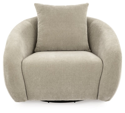 Yahya Swivel Accent Chair - Furniture World