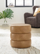 Ummi Swivel Accent Ottoman - Furniture World
