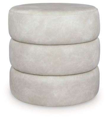 Ummi Swivel Accent Ottoman - Furniture World
