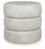 Ummi Swivel Accent Ottoman - Furniture World