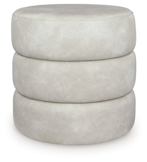 Ummi Swivel Accent Ottoman - Furniture World