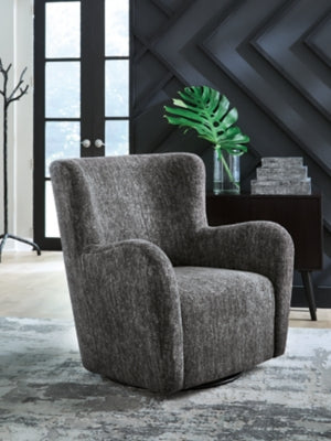 Rowenburg Swivel Glider Accent Chair - Furniture World