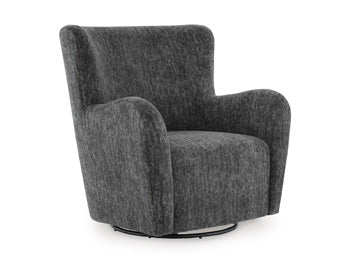 Rowenburg Swivel Glider Accent Chair - Furniture World