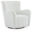 Rowenburg Swivel Glider Accent Chair - Furniture World