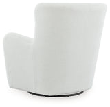 Rowenburg Swivel Glider Accent Chair - Furniture World